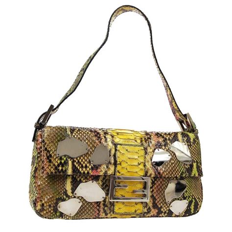 fendi snakeskin bag|fendi leather handbags.